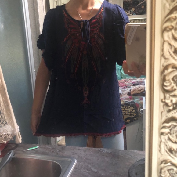 Forever 21 boho top. - Picture 2 of 5